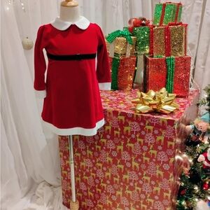 Beautiful Santa Dress for pictures or just Christmas Day!